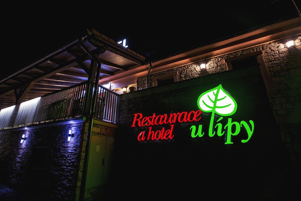 Hotel U Lipy Krusovice Kültér fotó